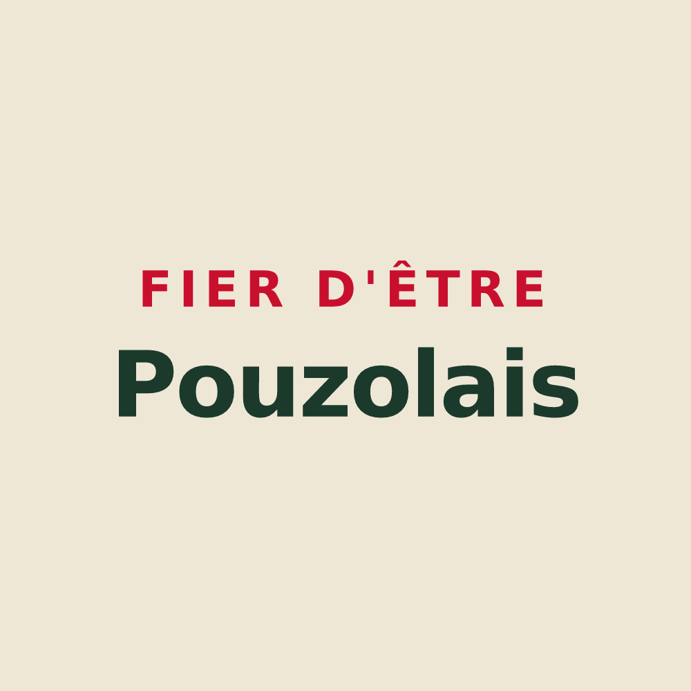Tote bag « Fier d'être Pouzolais » — design pour Pouzols