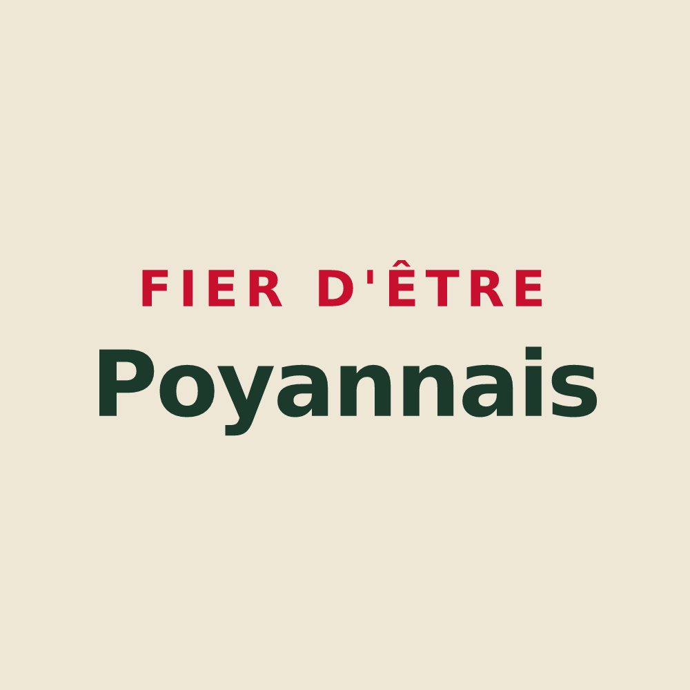 Tote bag « Fier d'être Poyannais » — design pour Poyanne