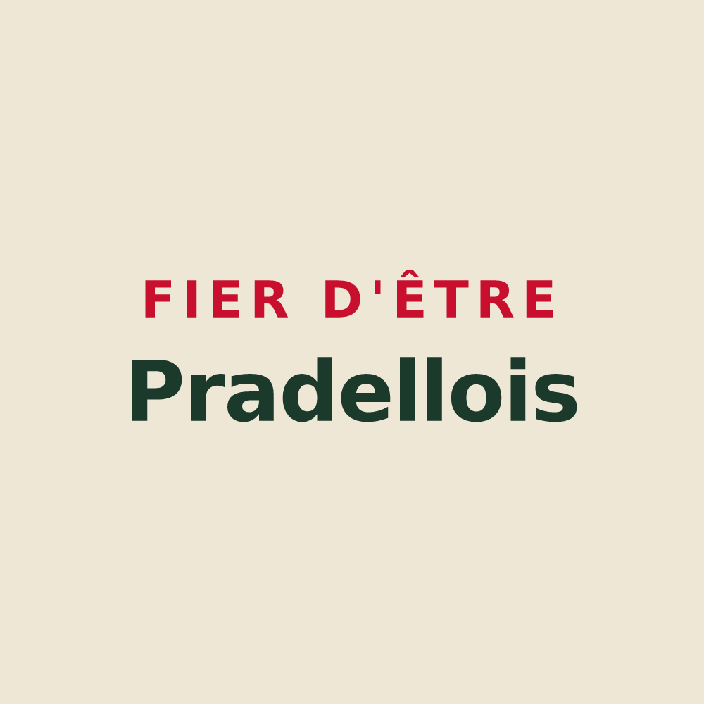 Tote bag « Fier d'être Pradellois » — design pour Pradelle