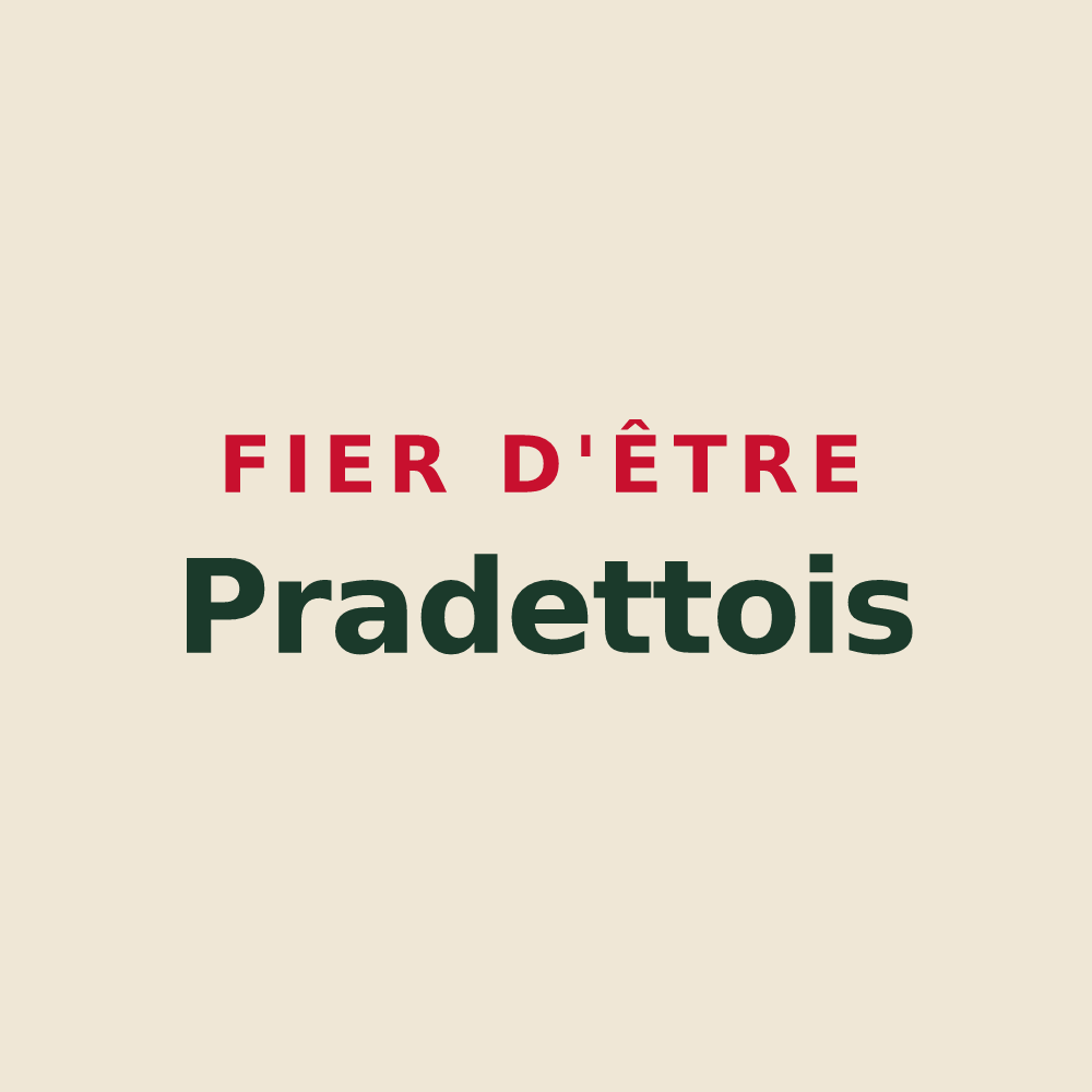 Tote bag « Fier d'être Pradettois » — design pour Pradettes