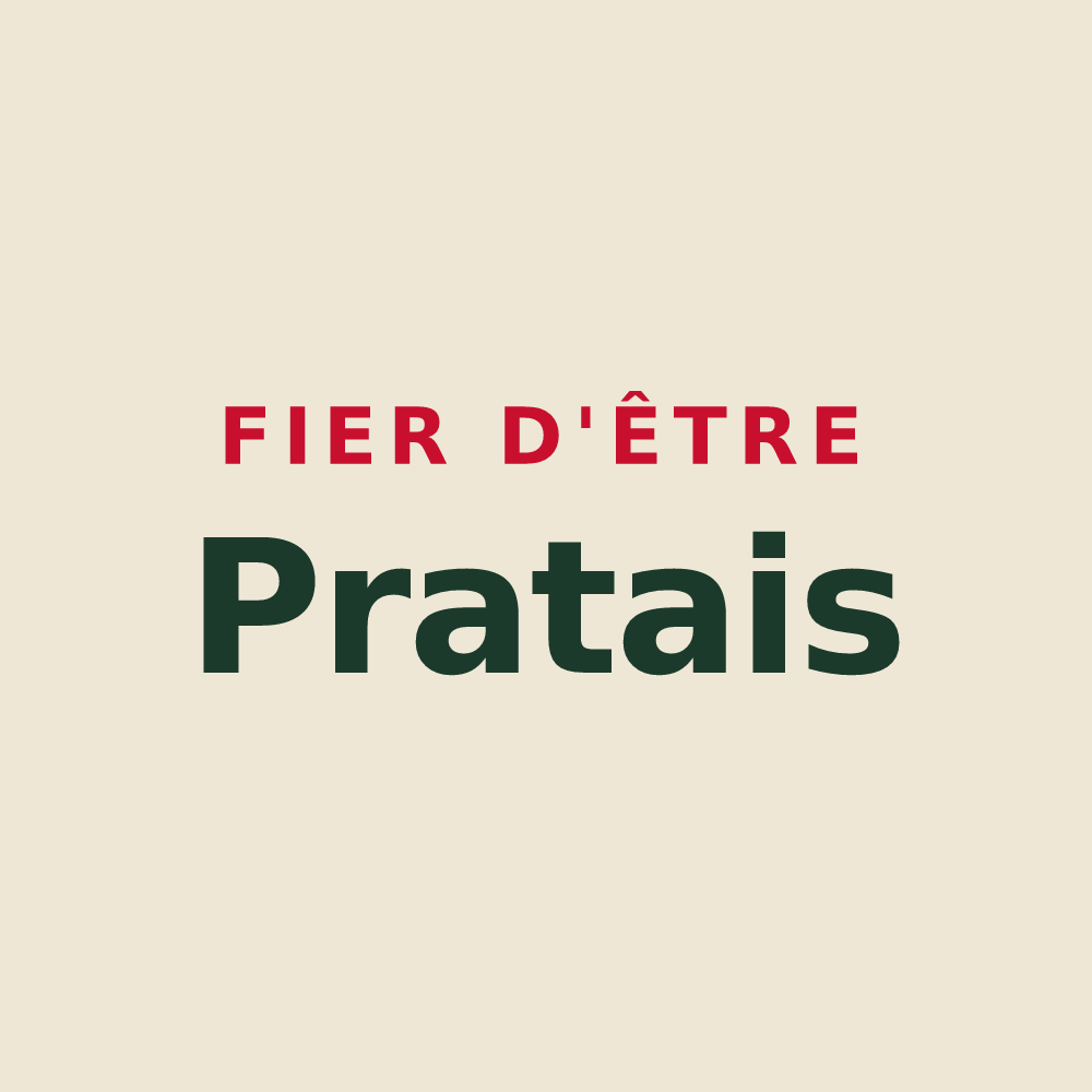 Tote bag « Fier d'être Pratais » — design pour Prat