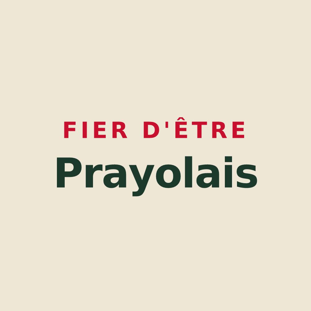 Tote bag « Fier d'être Prayolais » — design pour Prayols