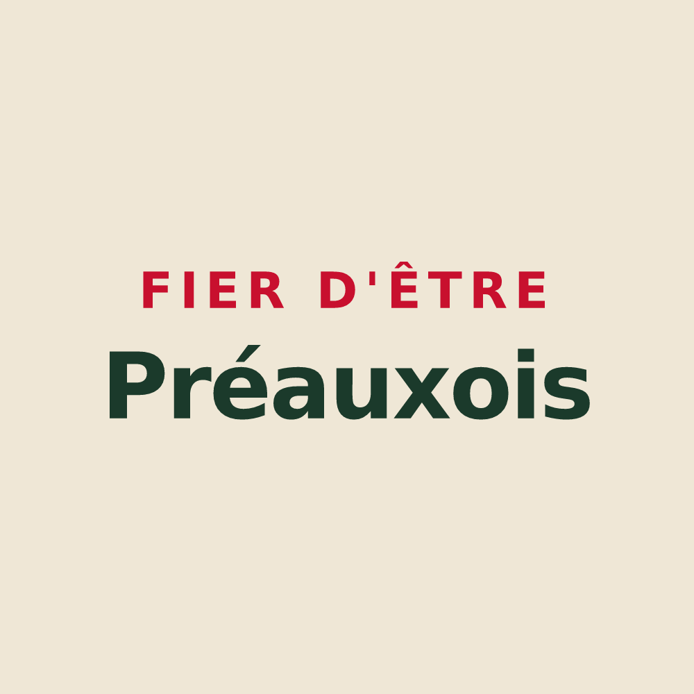 Tote bag « Fier d'être Préauxois » — design pour Préaux-Bocage