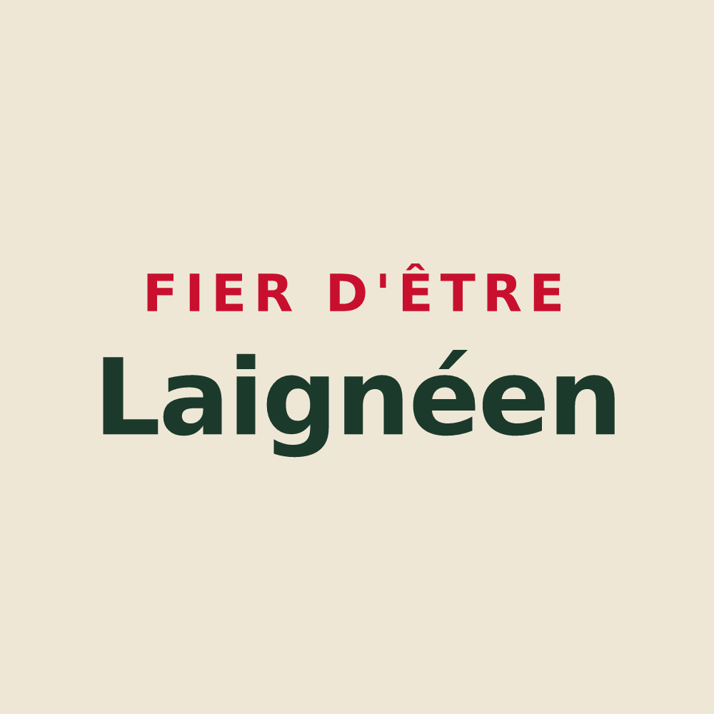 Tote bag « Fier d'être Laignéen » — design pour Prée-d'Anjou