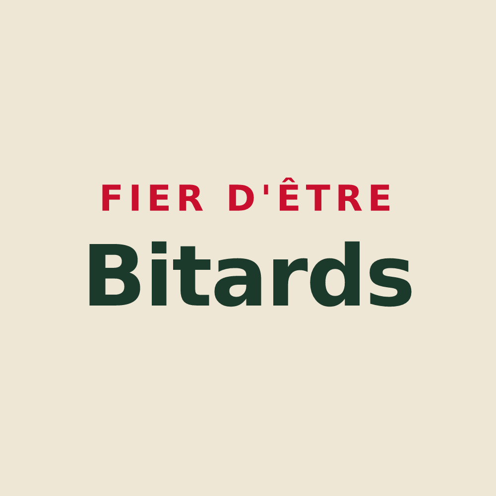 Tote bag « Fier d'être Bitards » — design pour Prémierfait