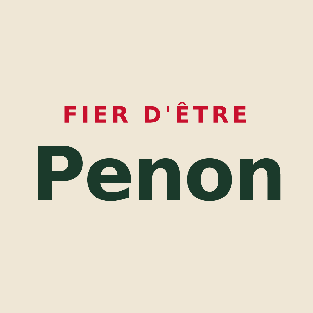 Tote bag « Fier d'être Penon » — design pour Prémillieu