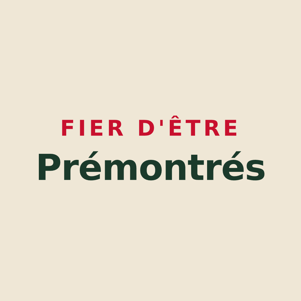Tote bag « Fier d'être Prémontrés » — design pour Prémontré