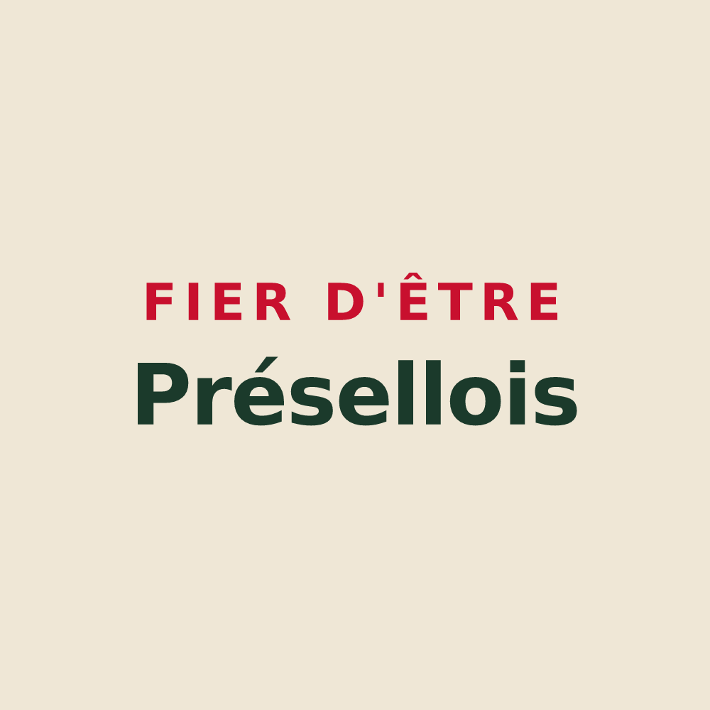 Tote bag « Fier d'être Présellois » — design pour Préseau