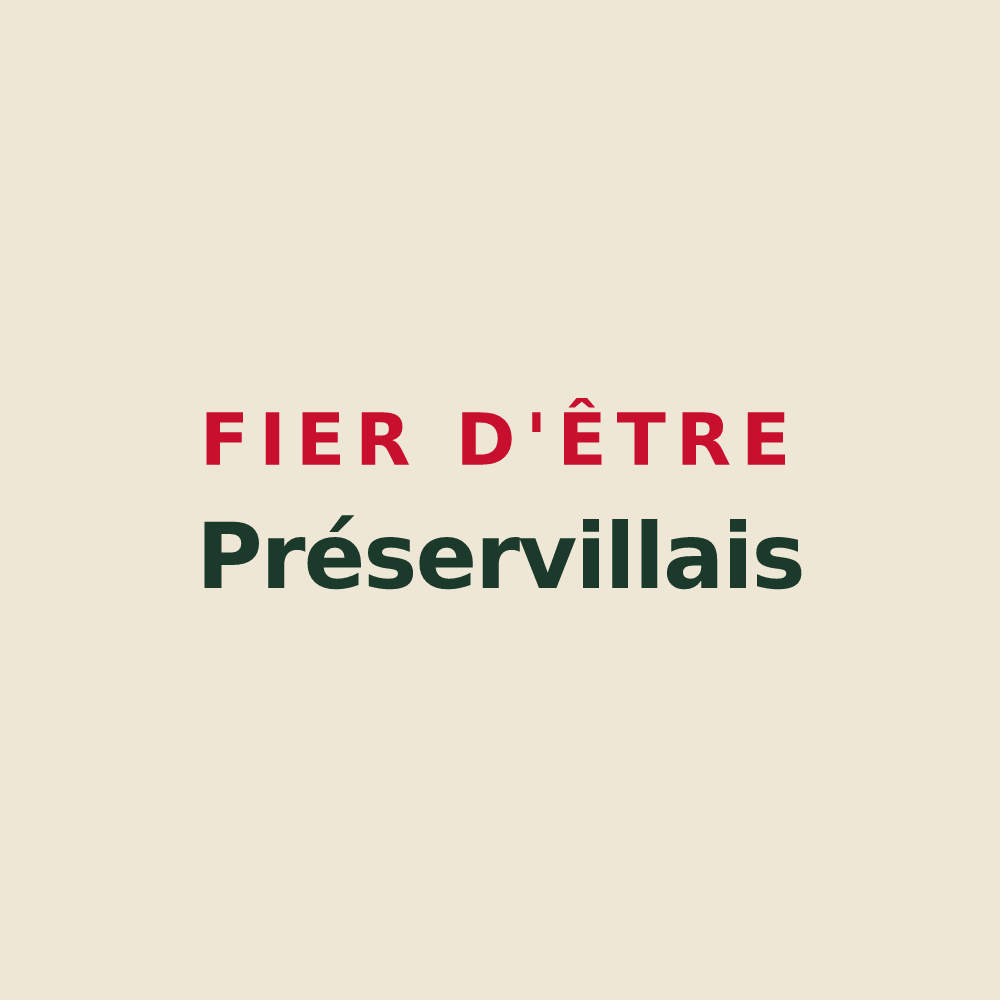 Tote bag « Fier d'être Préservillais » — design pour Préserville