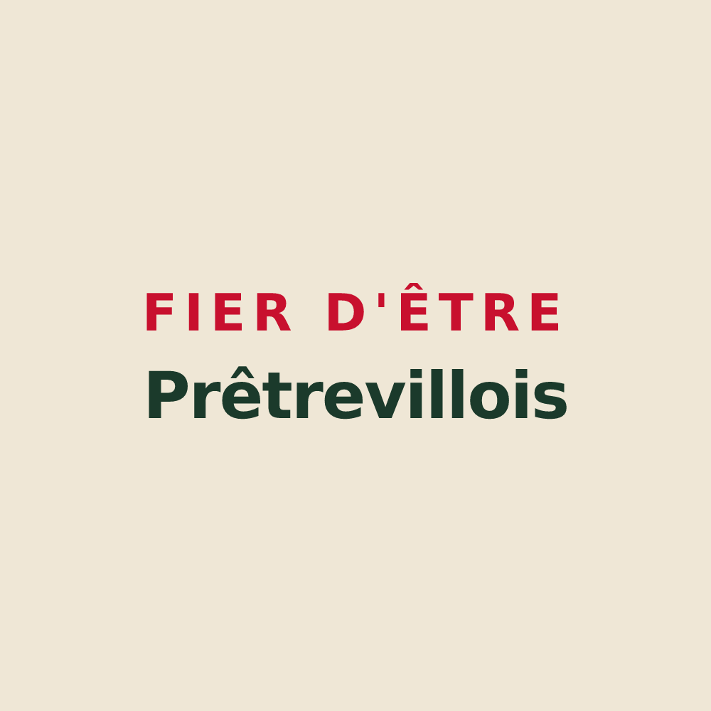 Tote bag « Fier d'être Prêtrevillois » — design pour Prêtreville
