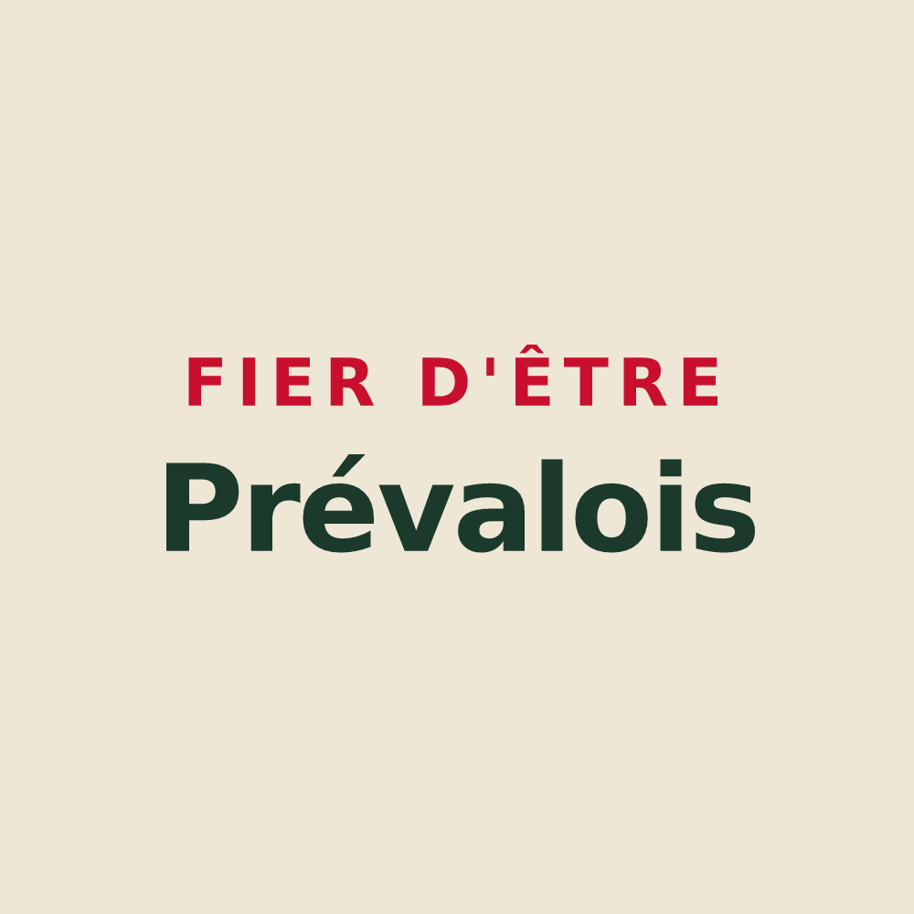 Tote bag « Fier d'être Prévalois » — design pour Préval