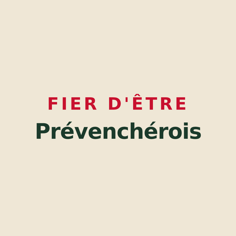 Tote bag « Fier d'être Prévenchérois » — design pour Prévenchères