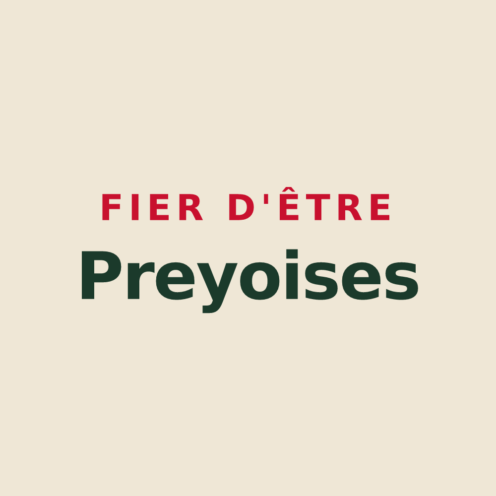 Tote bag « Fier d'être Preyoises » — design pour Prey