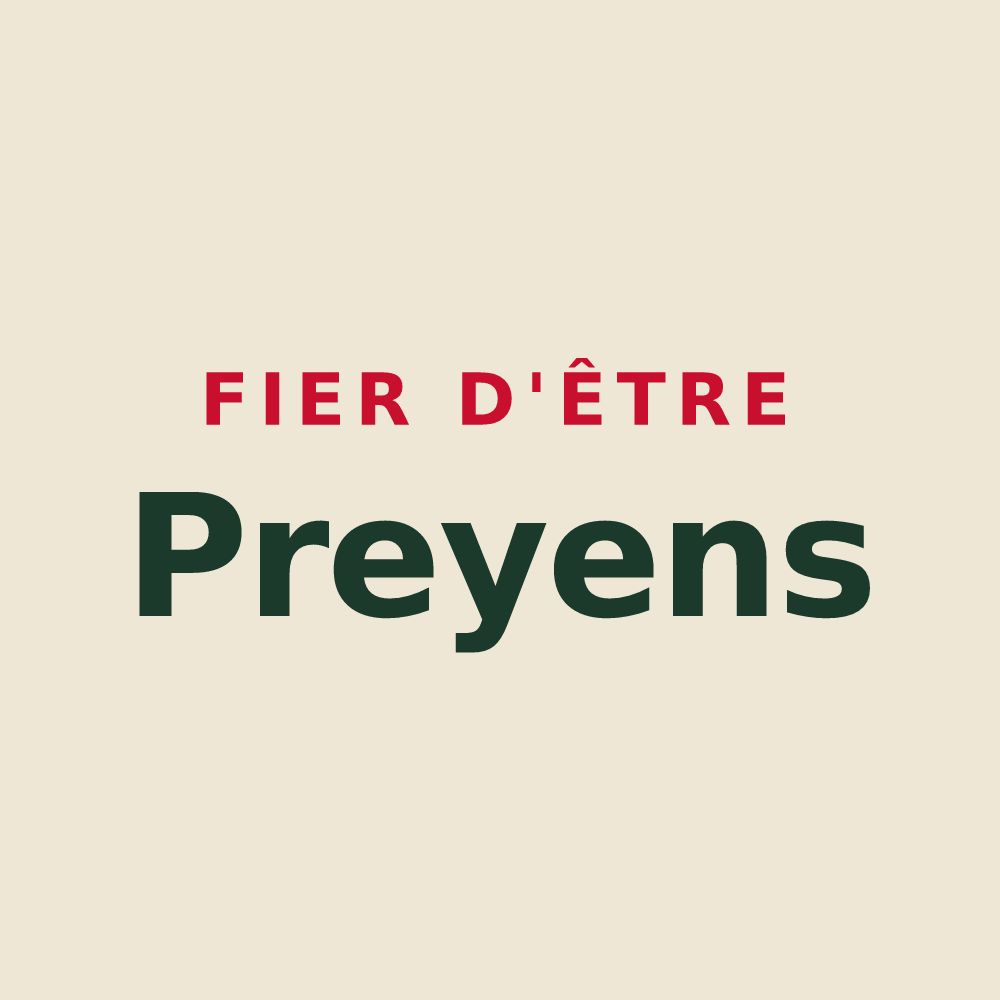 Tote bag « Fier d'être Preyens » — design pour Prey