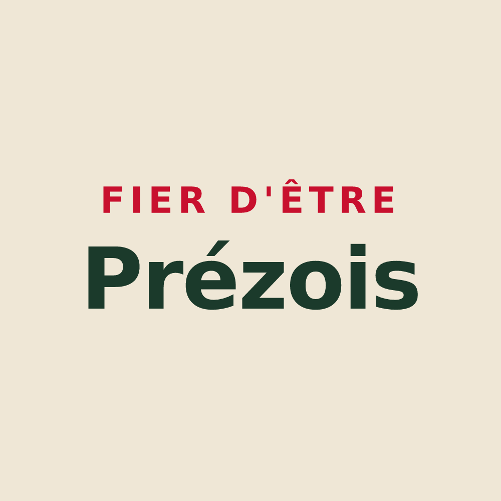 Tote bag « Fier d'être Prézois » — design pour Prez