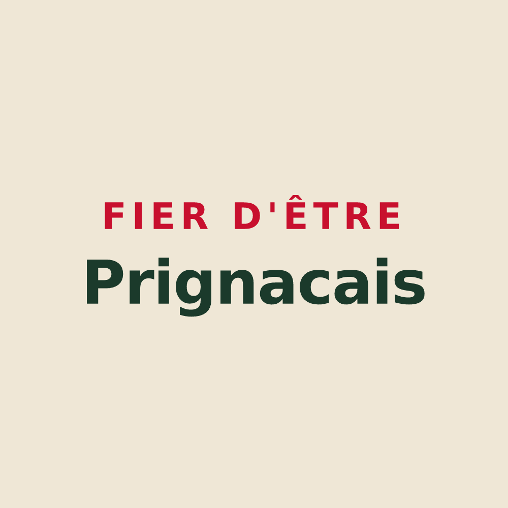 Tote bag « Fier d'être Prignacais » — design pour Prignac