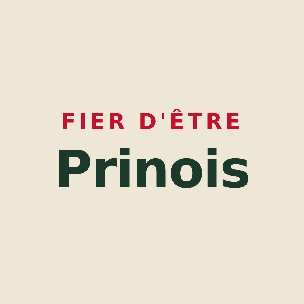 Tote bag « Fier d'être Prinois » — design pour Prin-Deyrançon