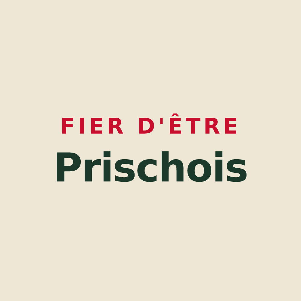 Tote bag « Fier d'être Prischois » — design pour Prisches
