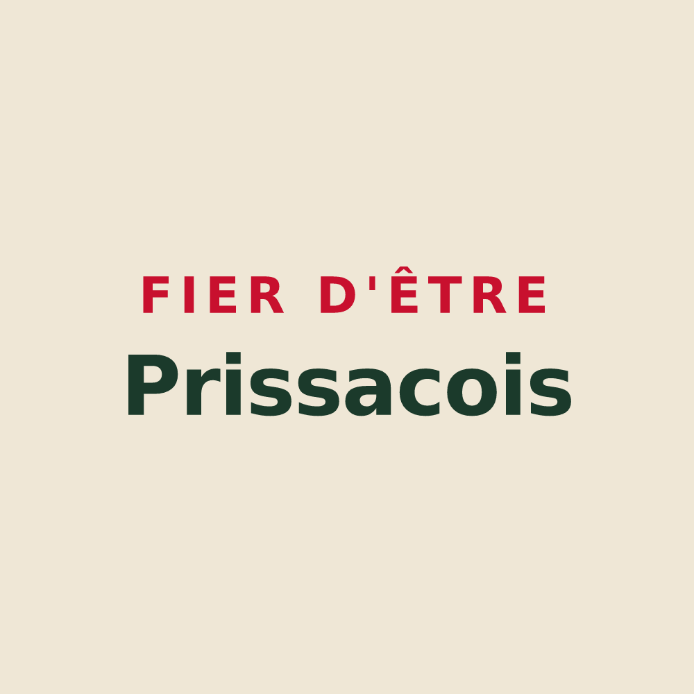 Tote bag « Fier d'être Prissacois » — design pour Prissac