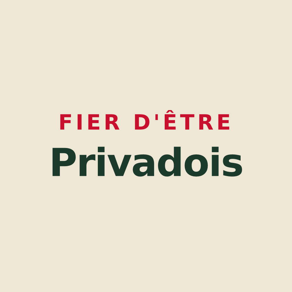 Tote bag « Fier d'être Privadois » — design pour Privas