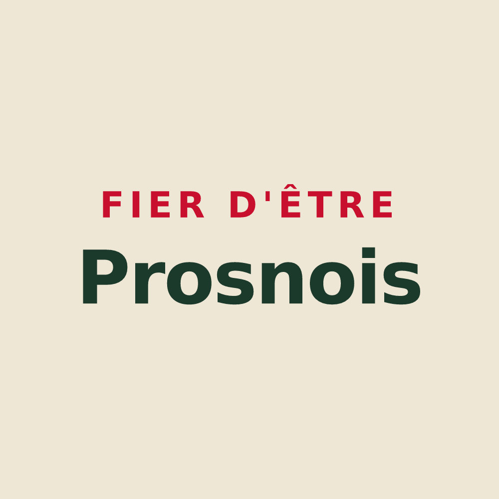 Tote bag « Fier d'être Prosnois » — design pour Prosnes