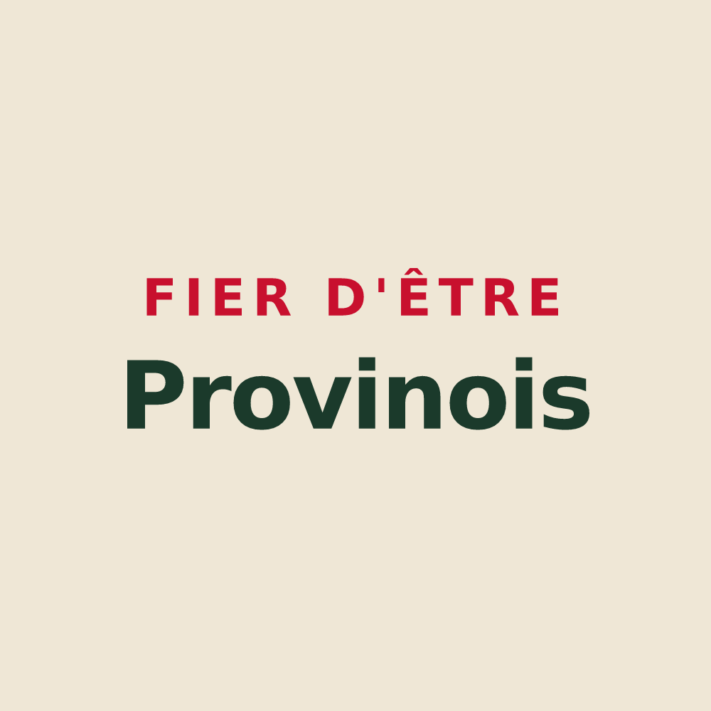 Tote bag « Fier d'être Provinois » — design pour Provins