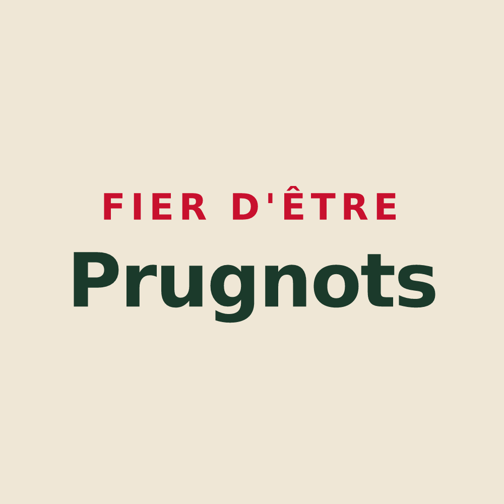 Tote bag « Fier d'être Prugnots » — design pour Prugny