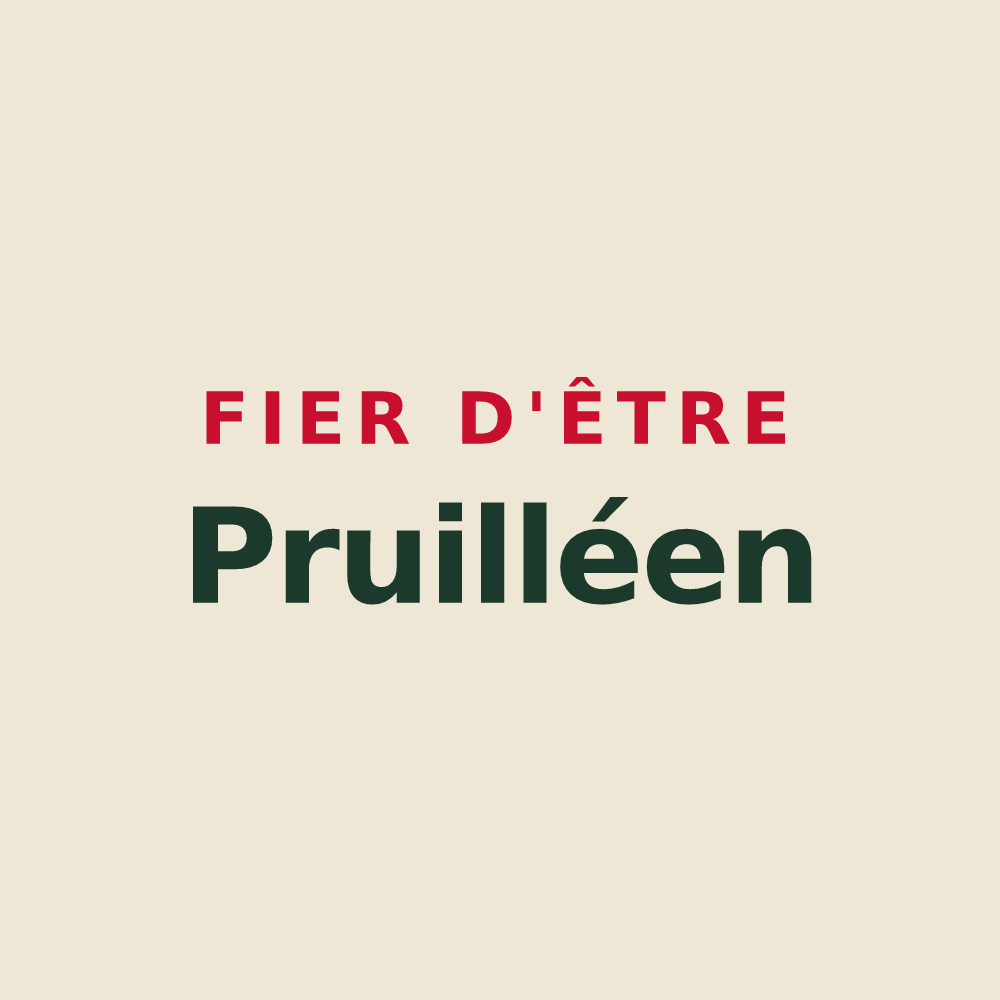 Tote bag « Fier d'être Pruilléen » — design pour Pruillé-le-Chétif