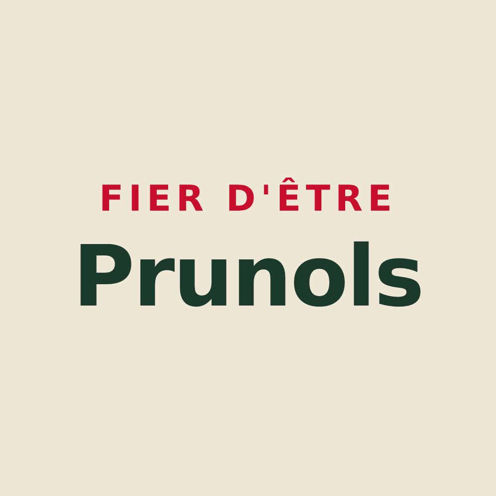 Tote bag « Fier d'être Prunols » — design pour Pruines