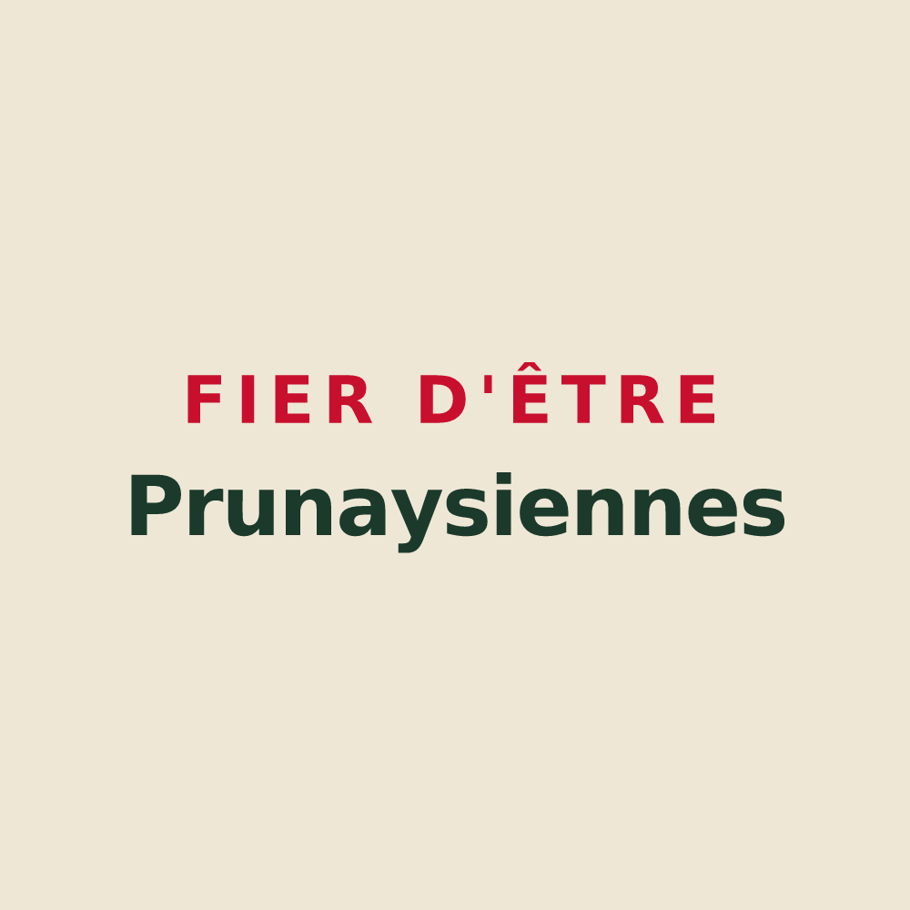 Tote bag « Fier d'être Prunaysiennes » — design pour Prunay-le-Temple