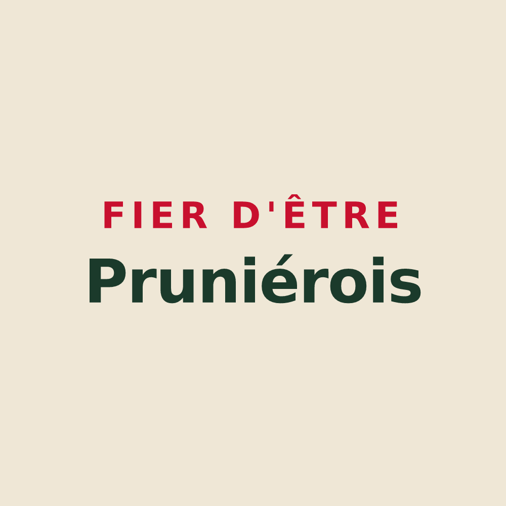 Tote bag « Fier d'être Pruniérois » — design pour Prunières