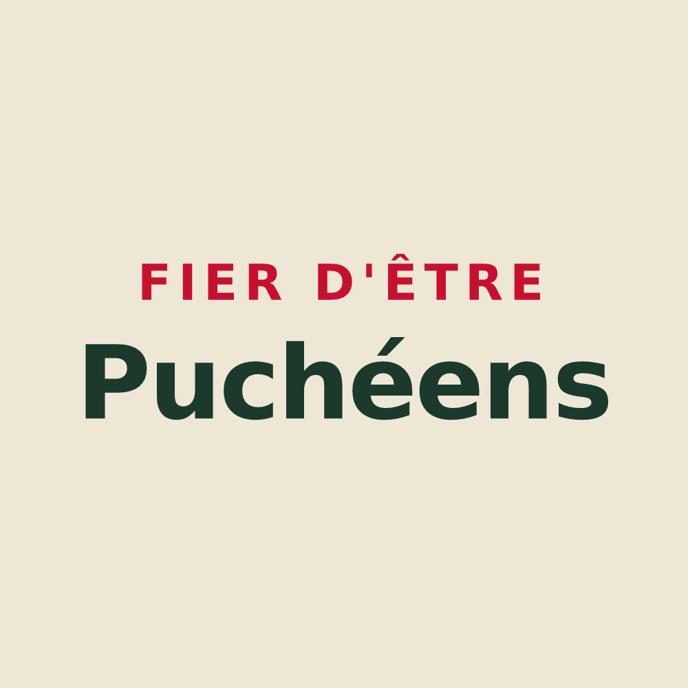 Tote bag « Fier d'être Puchéens » — design pour Puchay