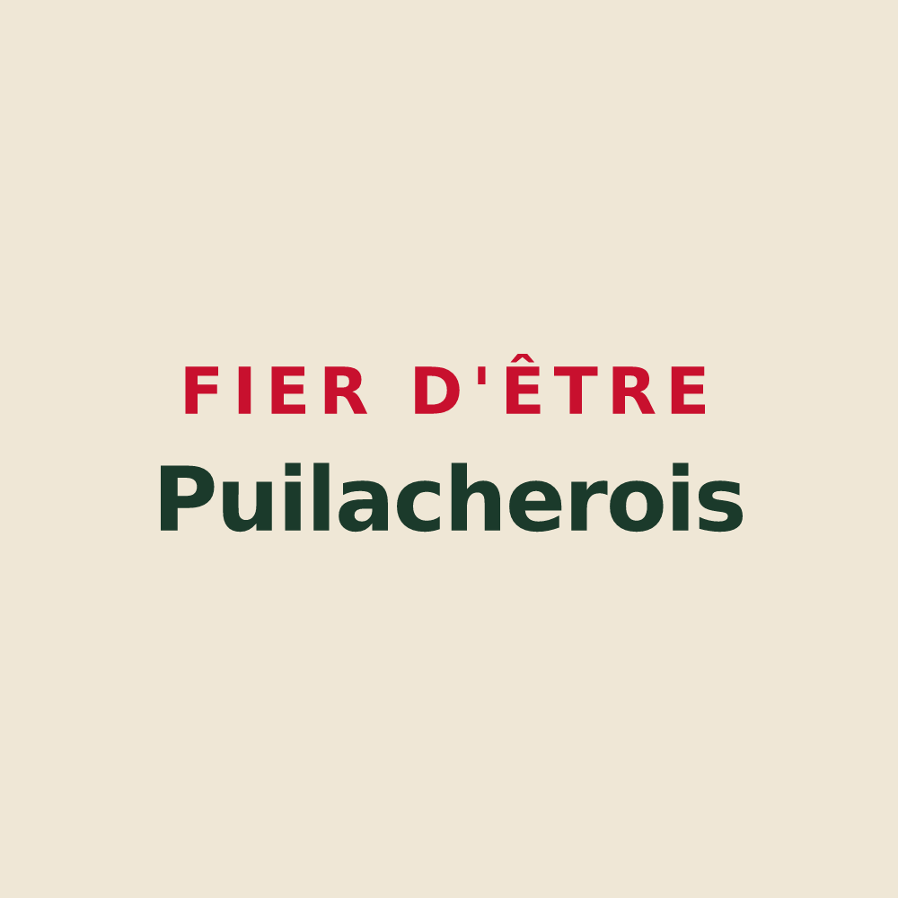 Tote bag « Fier d'être Puilacherois » — design pour Puilacher