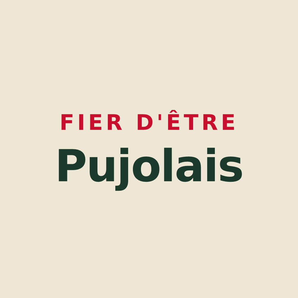 Tote bag « Fier d'être Pujolais » — design pour Pujols-sur-Ciron