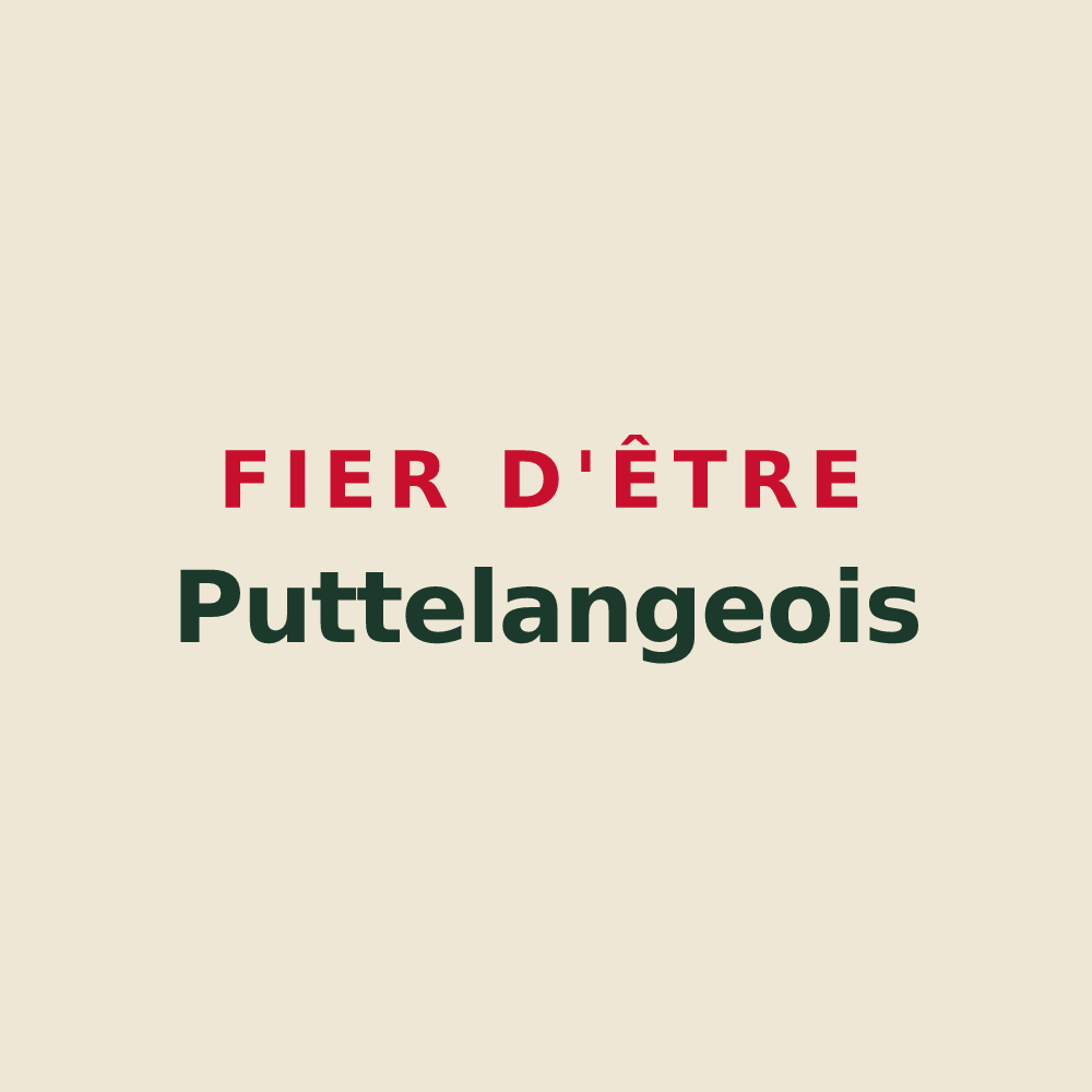 Tote bag « Fier d'être Puttelangeois » — design pour Puttelange-lès-Thionville