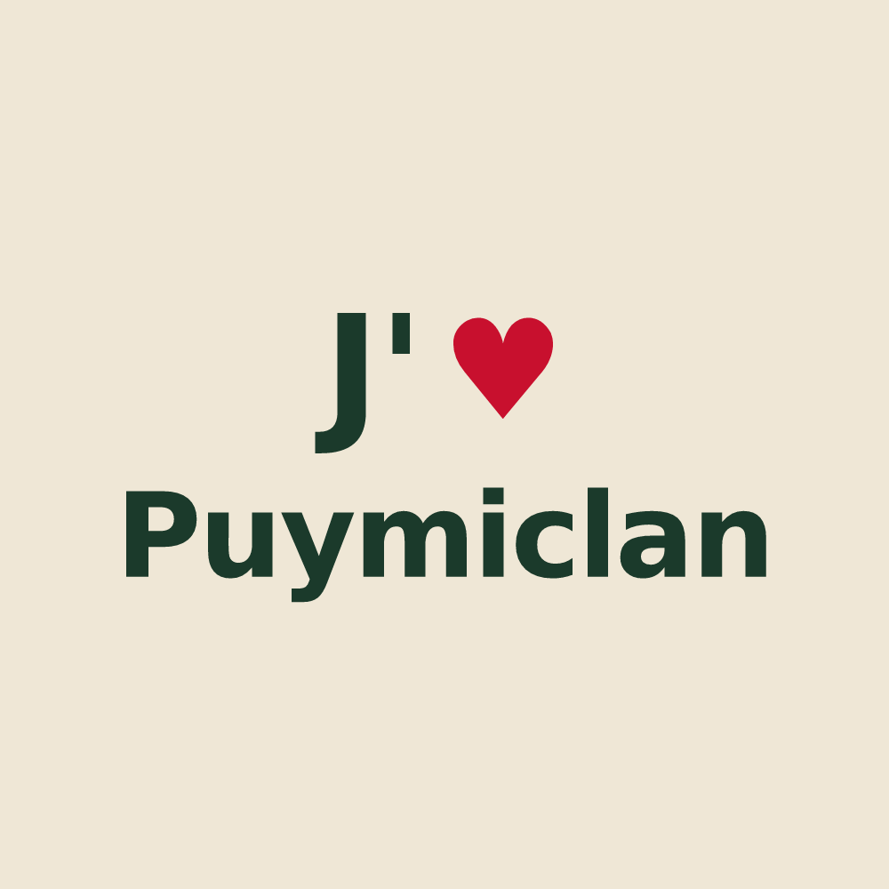 Tote bag personnalisé Puymiclan — design J'aime Puymiclan