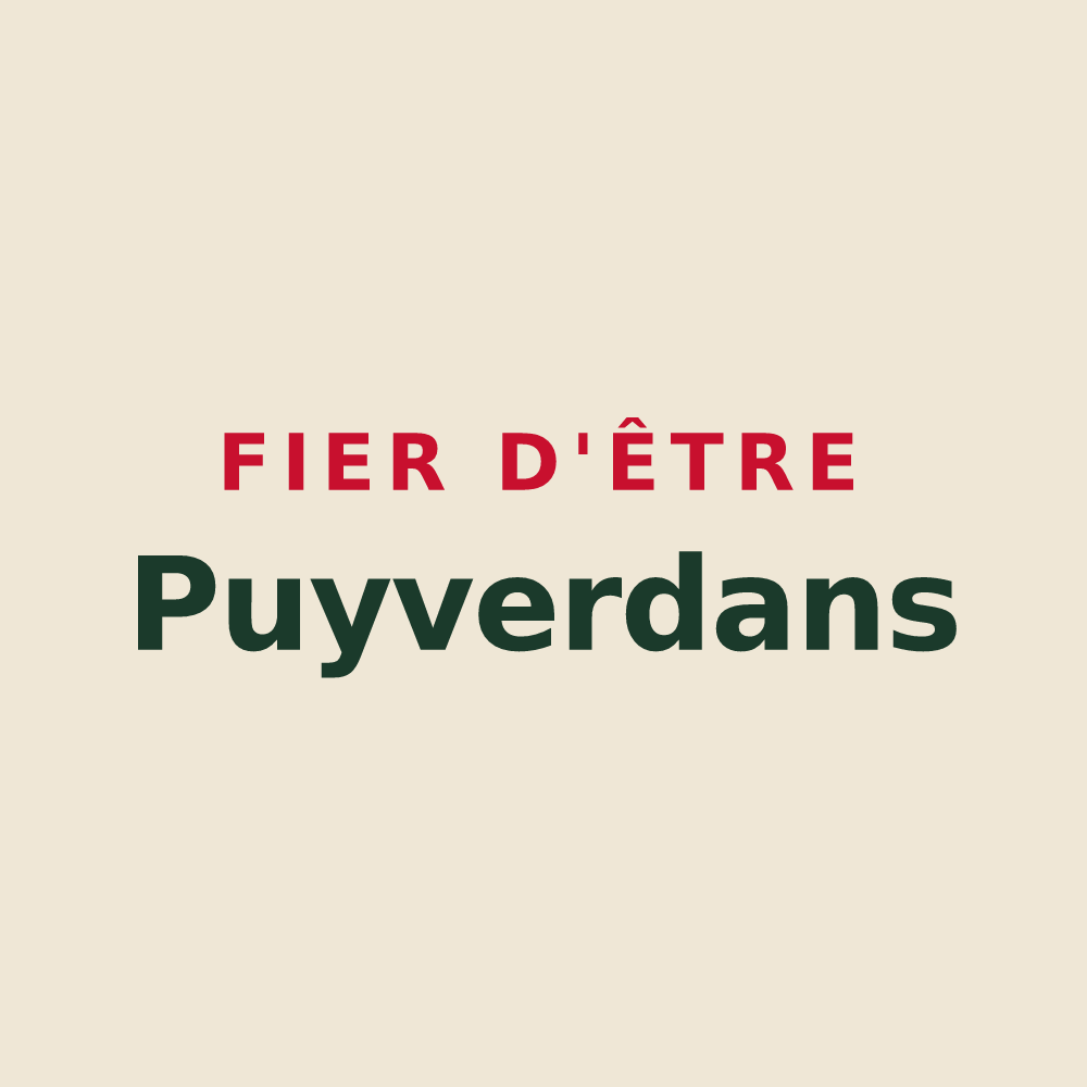 Tote bag « Fier d'être Puyverdans » — design pour Puyvert