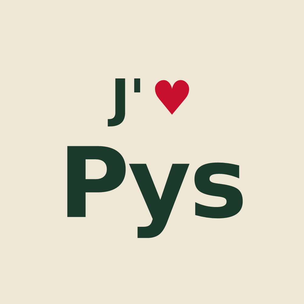 Tote bag personnalisé Pys — design J'aime Pys