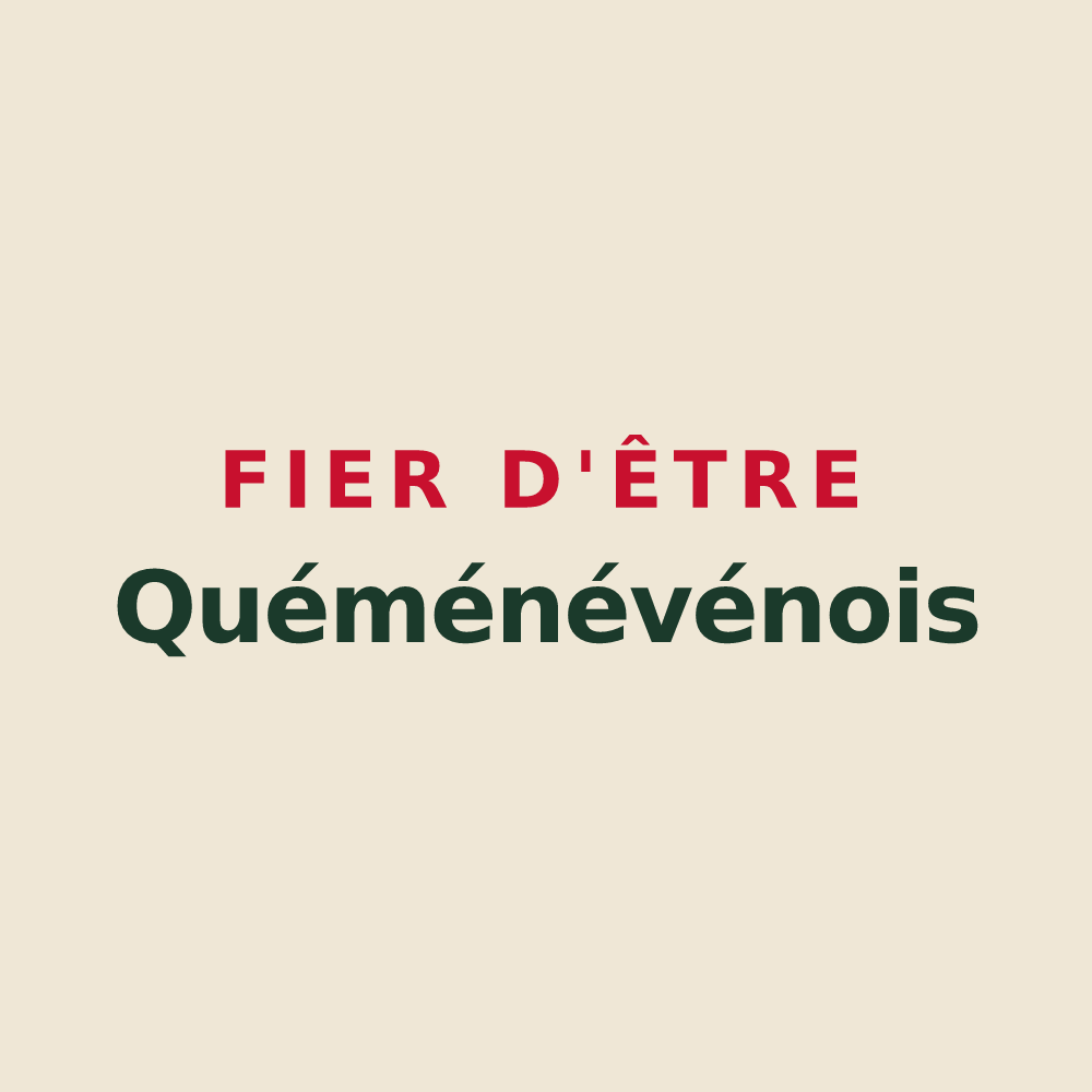 Tote bag « Fier d'être Quéménévénois » — design pour Quéménéven