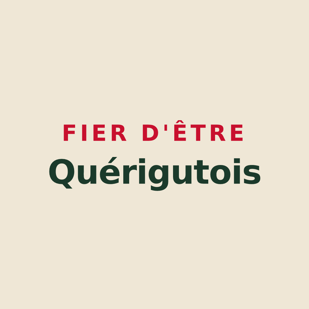 Tote bag « Fier d'être Quérigutois » — design pour Quérigut