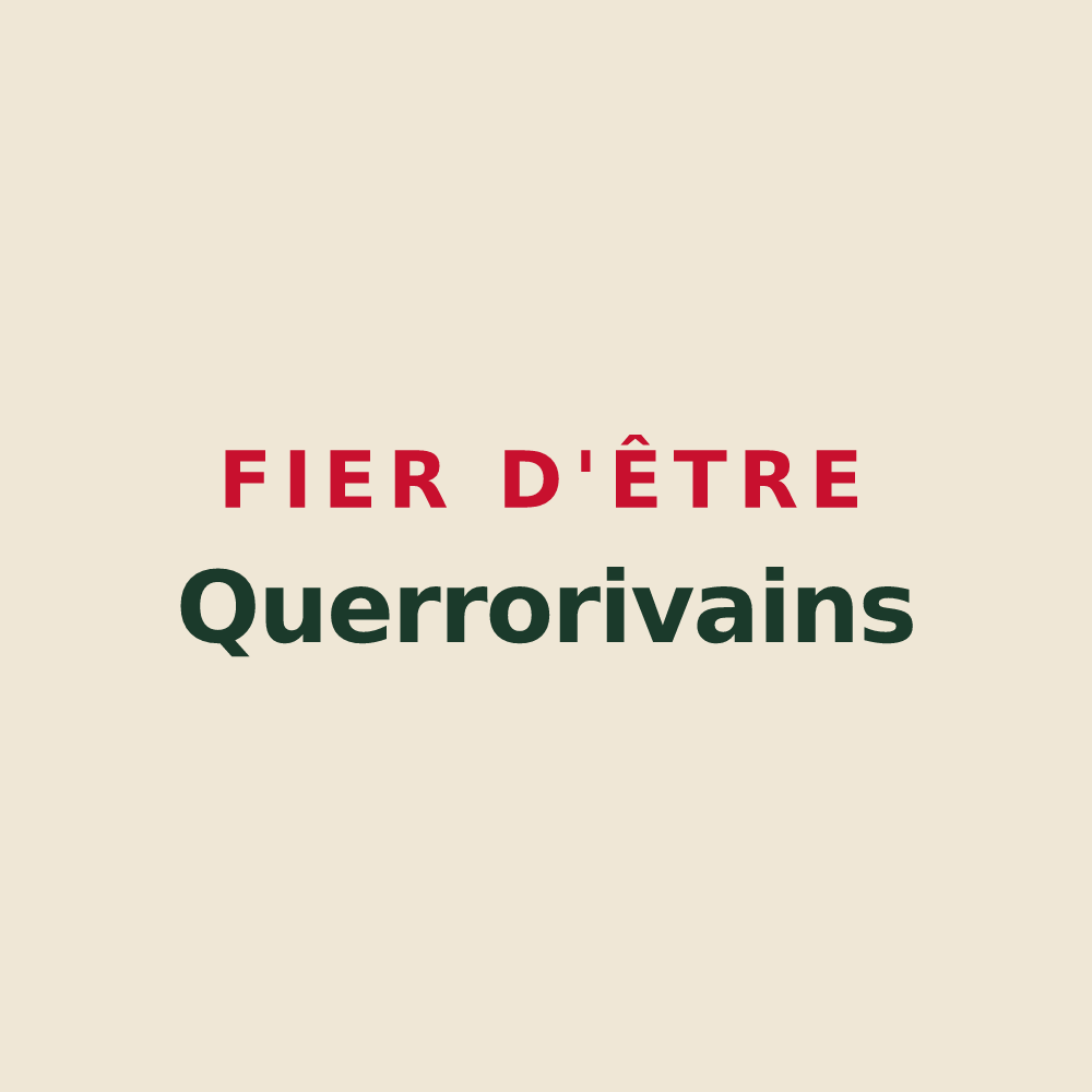Tote bag « Fier d'être Querrorivains » — design pour Querrieu