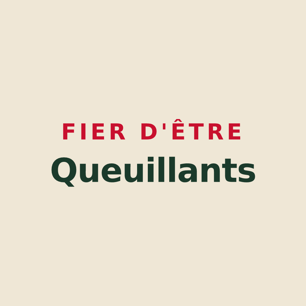 Tote bag « Fier d'être Queuillants » — design pour Queuille