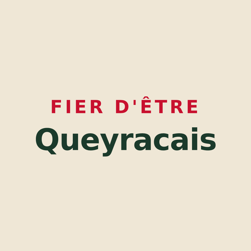 Tote bag « Fier d'être Queyracais » — design pour Queyrac