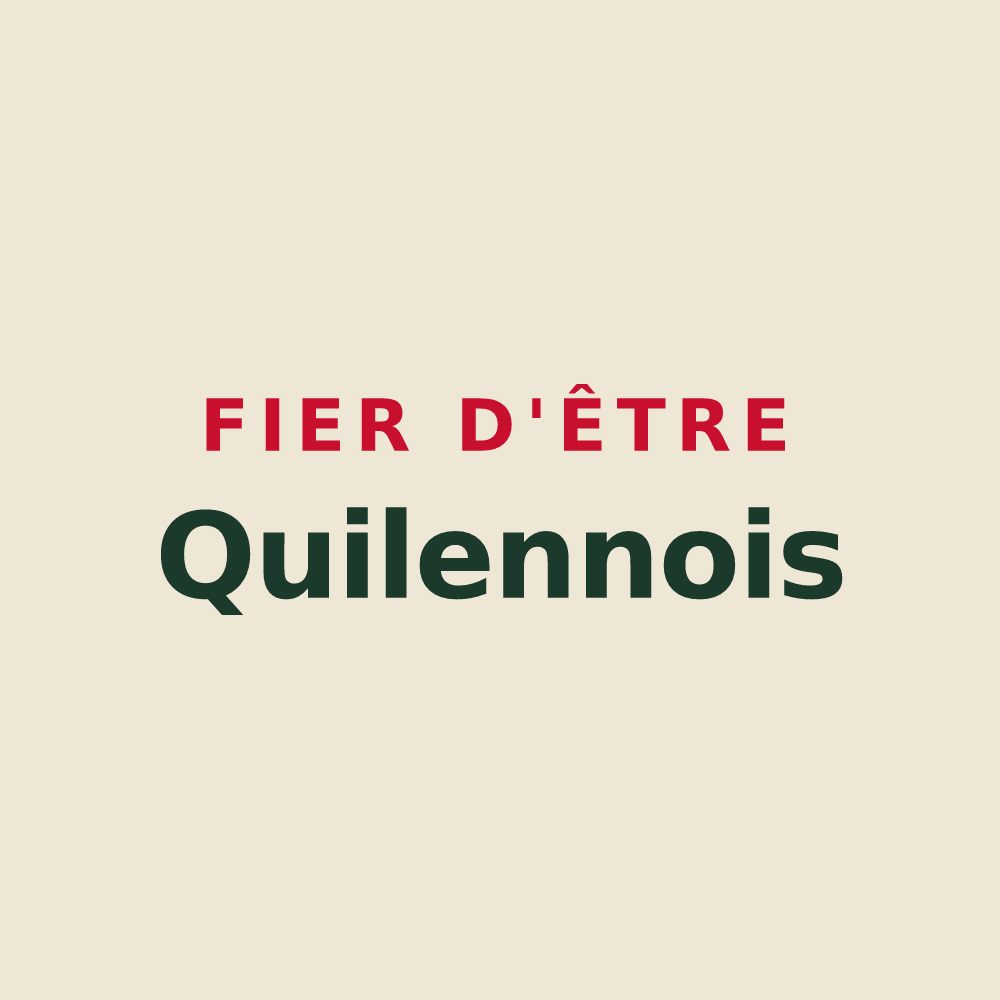 Tote bag « Fier d'être Quilennois » — design pour Quilen