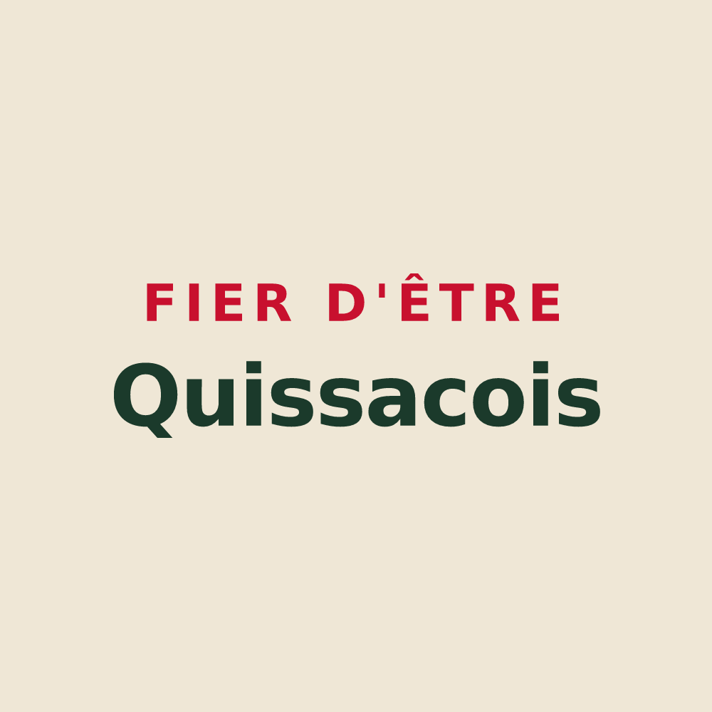 Tote bag « Fier d'être Quissacois » — design pour Quissac