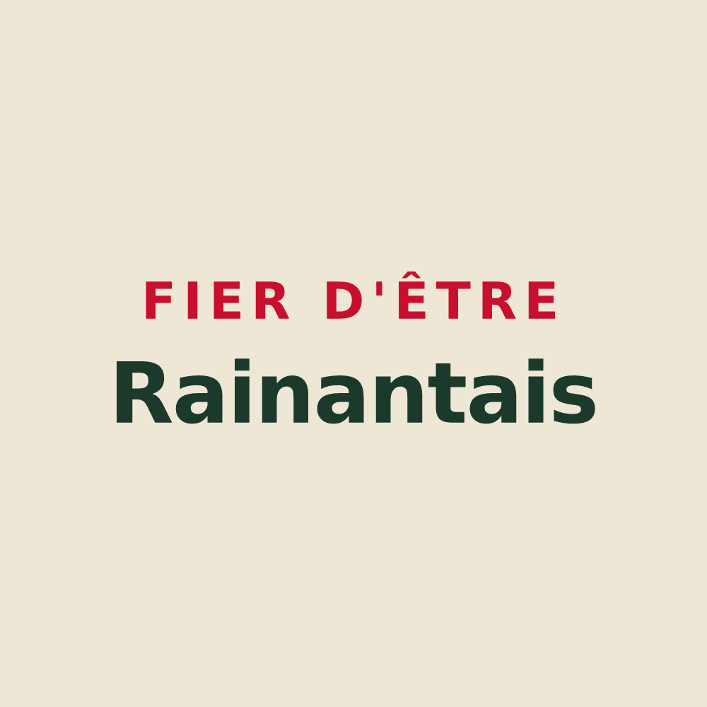 Tote bag « Fier d'être Rainantais » — design pour Rainans