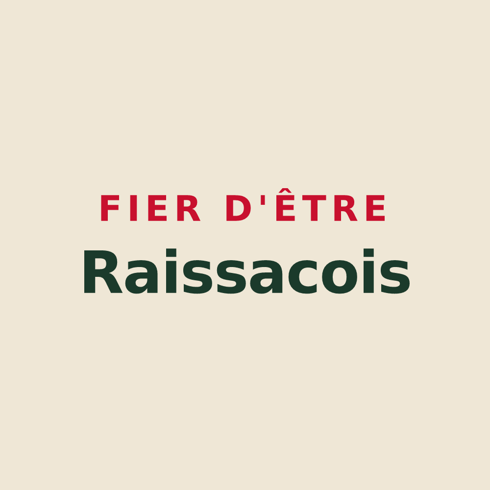 Tote bag « Fier d'être Raissacois » — design pour Raissac-d'Aude