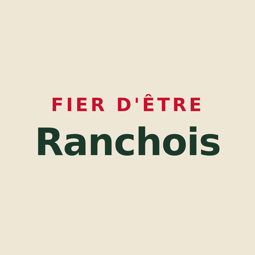 Tote bag « Fier d'être Ranchois » — design pour Ranchy