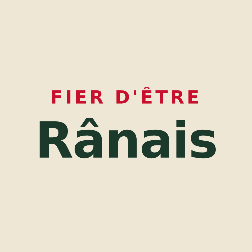 Tote bag « Fier d'être Rânais » — design pour Rânes