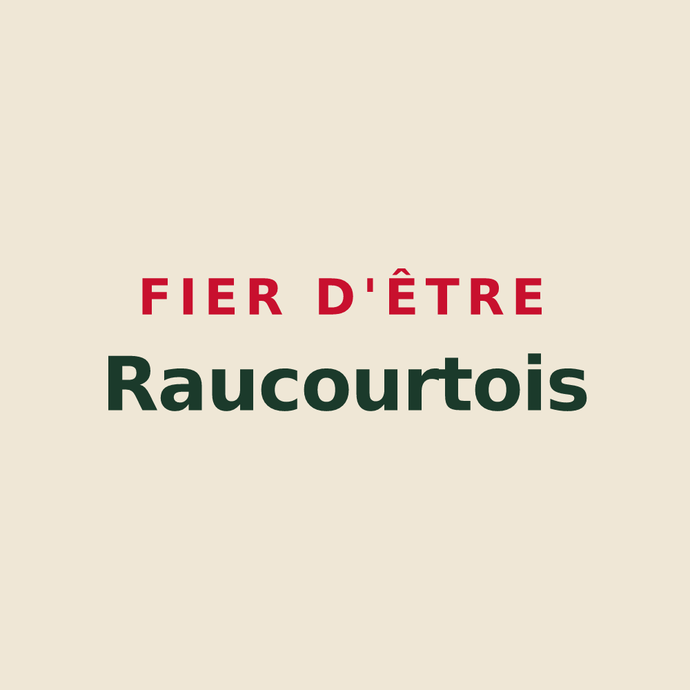 Tote bag « Fier d'être Raucourtois » — design pour Raucourt-et-Flaba